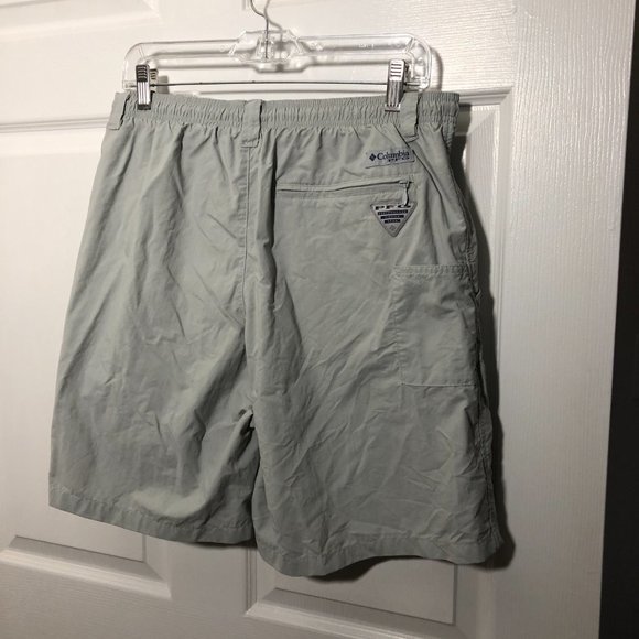 Columbia men gray board PFG  shorts, size M - Picture 2 of 9
